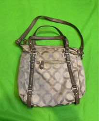 Coach Monogram Shoulder Bag