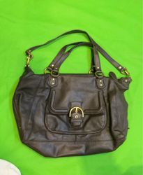 Coach Leather Tote Bag