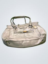 Coach Beige Leather Handbag