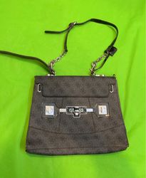 Guess Monogram Shoulder Bag