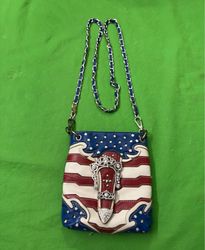 Amerikanische Flagge Umhängetasche