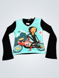 copeline long sleeve graphic t-shirt