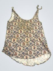 Women's Sleeveless Paisley Print Tank Top