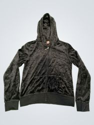 Upcycled Juicy Couture Velour Hoodie