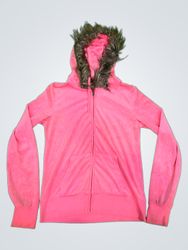 Veste à capuche en velours Juicy Couture recyclée