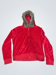 Upcycled Juicy Couture Velour Hoodie