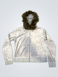 Upcycled Juicy Couture Velour Hoodie