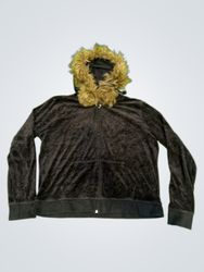 Upcycled Juicy Couture Velour Hoodie