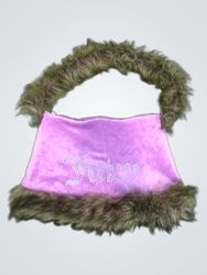 Borsa in velluto Juicy Couture riciclata con rifin..