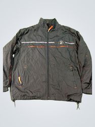Nike Black Jacket with Orange Accents