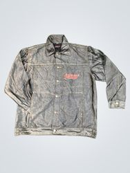 Johnny Blaze Denim Jacket with Cobra Embroidery