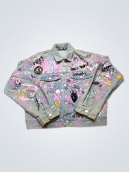 Showtime! Graffiti Denim Jacket