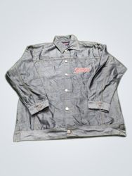 Johnny Blaze Denim Jacket with Cobra Graphic