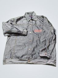 Johnny Blaze Denim Jacket with Cobra Graphic
