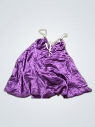 Aifien Purple Satin Nightgown