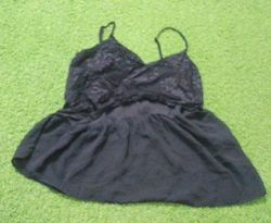 ASOS Schwarzes Spitzen-Cami-Top