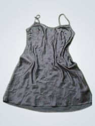 Vestido slip preto Oasis