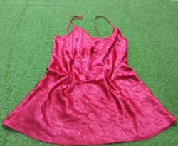 Red Satin Nightgown