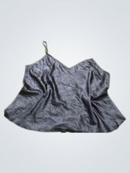 Camisole en satin noir