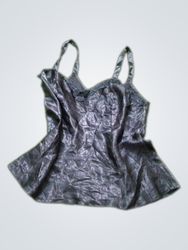 Black Satin Camisole
