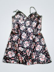 Vestido slip com estampa floral Presence