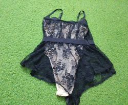 Body en dentelle noire