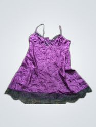 Purple Lace Trim Nightgown