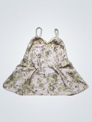 Robe nuisette à imprimé floral