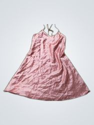 Rosa Satin-Unterkleid