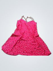 M&S Pink Polka Dot Slip Dress