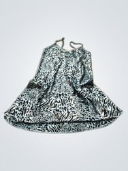 Essentials Animal Print Slip Dress
