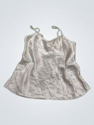 White Satin Camisole