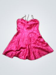 Etam Red Slip Dress