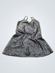 Presence Black Polka Dot Slip Dress Size 12