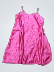 Vestido slip rosa