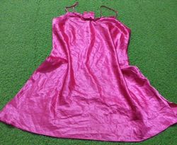Nuisette rose en satin