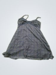 Women's Plaid Slip Dress