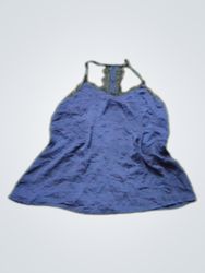 George Women's Navy Lace Trim Cami