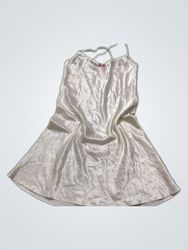 The Collection White Satin Slip Dress