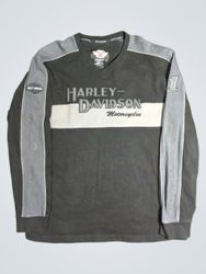 Harley-Davidson Long Sleeve V-Neck T-Shirt