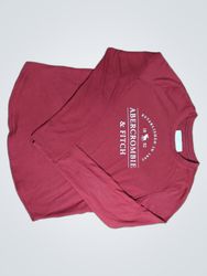 Abercrombie & Fitch Camiseta de Manga Longa Estabe..