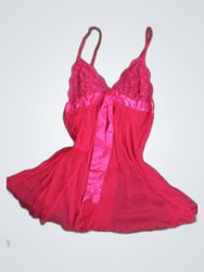 Unbranded Pink Lace Slip Dress