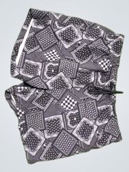 Billabong Black and White Bandana Shorts