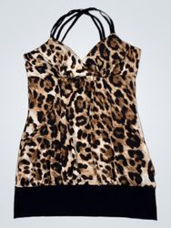 Leopard Print Camisole Top
