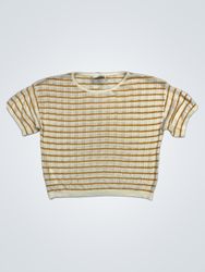 MNG Basics gestreiftes Stricktop