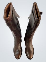 Brown Leather Riding Boots