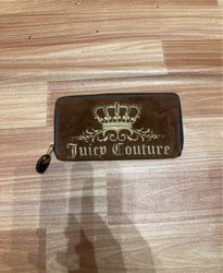 Juicy Couture ブラウンスエード財布