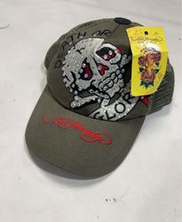 Ed Hardy "Death or Glory" Trucker Cap