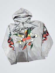 Ed Hardy ジップアップフーディー