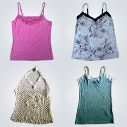 Coleção de Blusas Cami Estilosas dos Anos 90